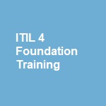 ITIL 4 Foundation Training