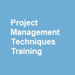 Project Management Techniques Training