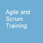 agile and scrum