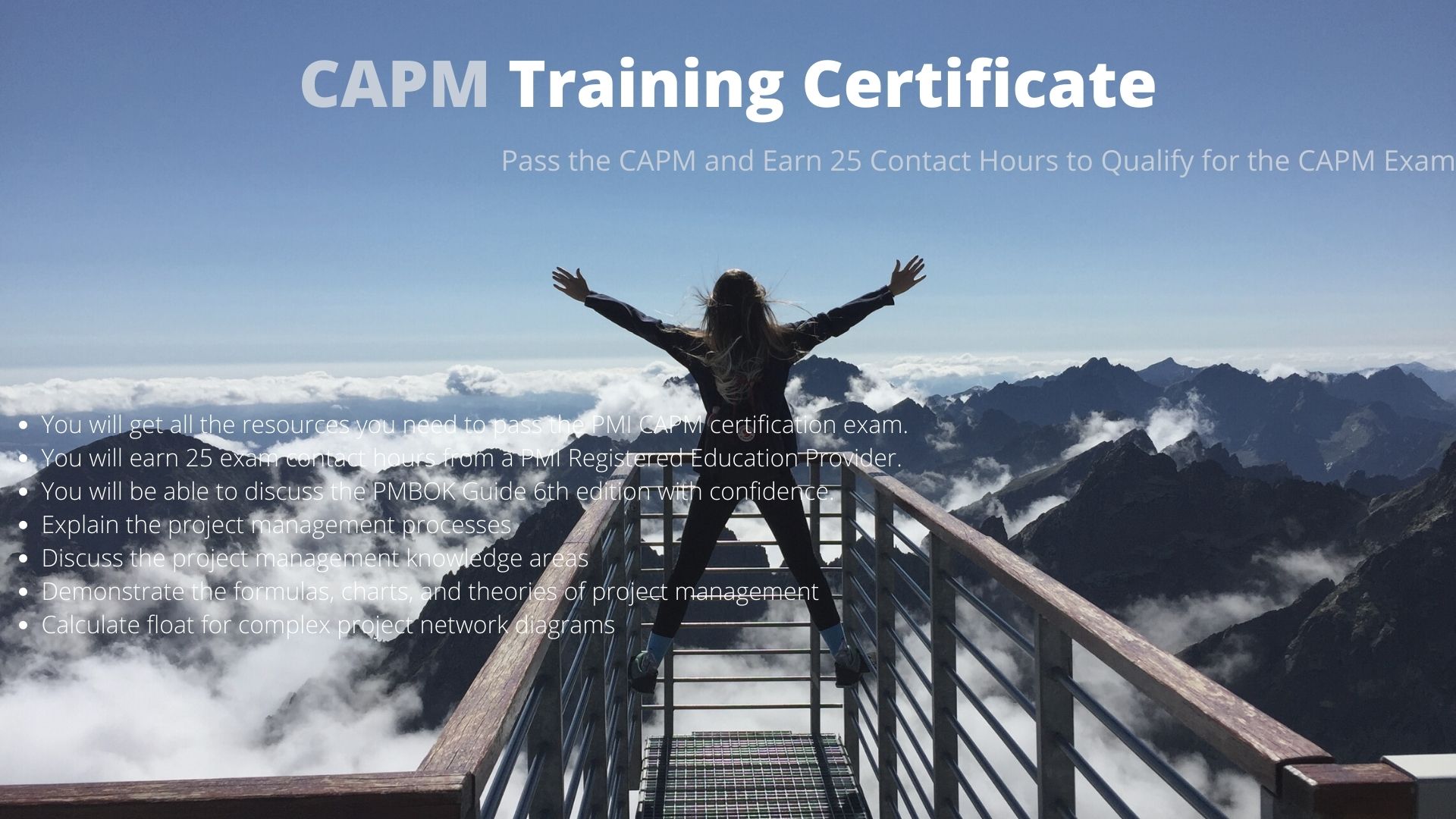 CAPM Training Certificate