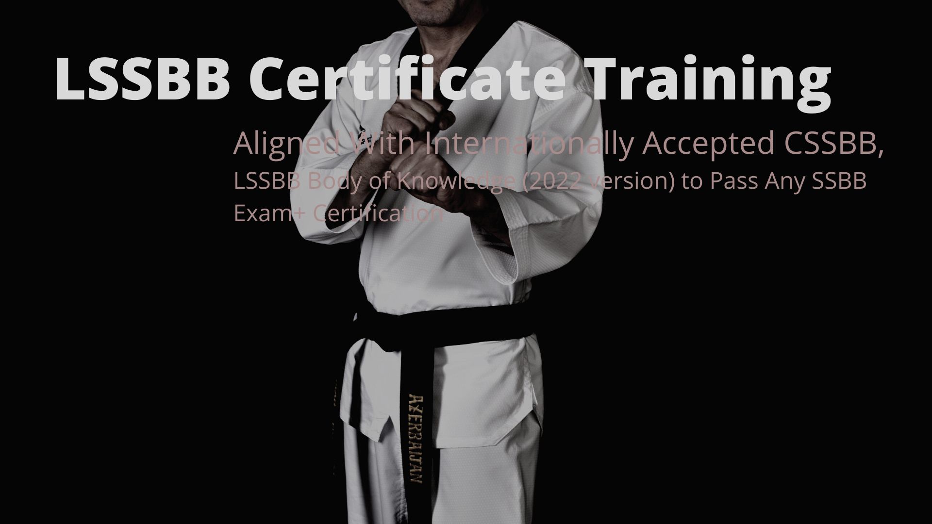 LSSBB Certificate Training