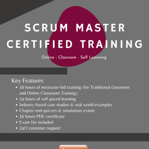 scrum master certified training